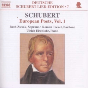 Schubert Franz - European Poets Vol 1 in der Gruppe Externt_Lager / Naxoslager bei Bengans Skivbutik AB (548222)