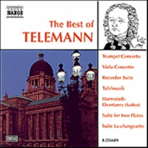 Telemann Georg Philipp - Best Of Telemann in der Gruppe Externt_Lager / Naxoslager bei Bengans Skivbutik AB (548988)