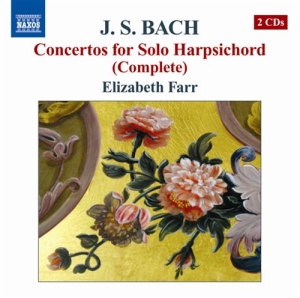 Bach - Concerti For Solo Harpsichord in der Gruppe Externt_Lager / Naxoslager bei Bengans Skivbutik AB (549023)