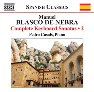 Blasco De Nebra - Keyboard Music  Vol 2 in der Gruppe Externt_Lager / Naxoslager bei Bengans Skivbutik AB (549036)