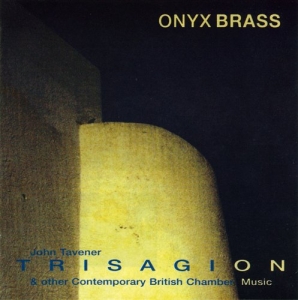 Onyx Brass - Trisagion in der Gruppe CD bei Bengans Skivbutik AB (549078)