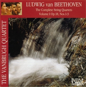 Beethoven Ludwig Van - Beethoven Stråkkvartetter Vol 1 in der Gruppe Externt_Lager / Naxoslager bei Bengans Skivbutik AB (549154)