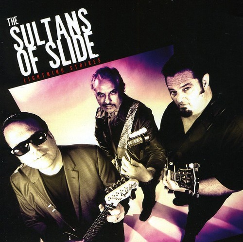Sultans Of Slide - Lightning Strikes in der Gruppe CD / Jazz/Blues bei Bengans Skivbutik AB (549466)