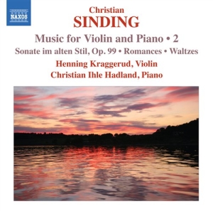 Sinding - Music For Violin And Piano  Vol 2 in der Gruppe Externt_Lager / Naxoslager bei Bengans Skivbutik AB (549584)