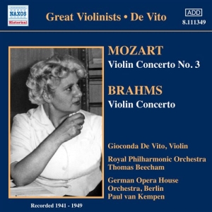 Brahms / Mozart - Violin Concertos in der Gruppe CD bei Bengans Skivbutik AB (549588)