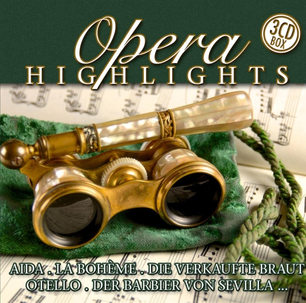 Various Artists - Opera Highlights in der Gruppe CD / Bestseller bei Bengans Skivbutik AB (549621)