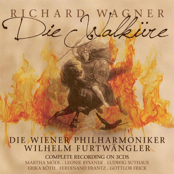 Wagner Richard - Die Walkure. Dir.: W. Furtwangler in der Gruppe CD / Pop bei Bengans Skivbutik AB (549713)