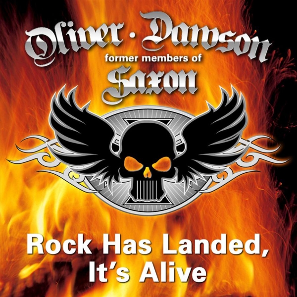 Oliver/Dawson Saxon - Rock Has Landed, It's Alive in der Gruppe CD / Hårdrock/ Heavy metal bei Bengans Skivbutik AB (549783)