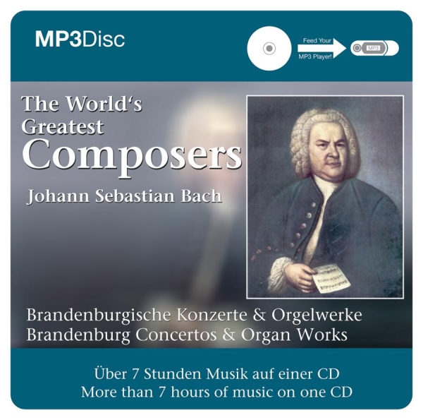 Bach Johann Sebastian - World's Greatest Composers in der Gruppe CD / Bestseller bei Bengans Skivbutik AB (549928)