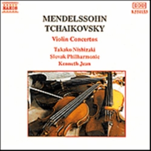 Mendelssohn/Tchaikovsky - Violin Concertos in der Gruppe Externt_Lager / Naxoslager bei Bengans Skivbutik AB (550038)