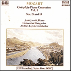 Mozart Wolfgang Amadeus - Complete Piano Concertos Vol 1 in der Gruppe Externt_Lager / Naxoslager bei Bengans Skivbutik AB (550044)