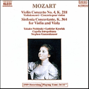Mozart Wolfgang Amadeus - Violin Concerto 4 in der Gruppe Externt_Lager / Naxoslager bei Bengans Skivbutik AB (550046)
