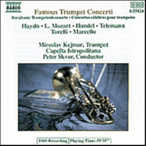 Various - Famous Trumpet Convcertos in der Gruppe Externt_Lager / Naxoslager bei Bengans Skivbutik AB (550075)