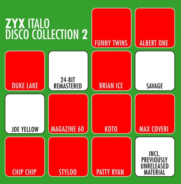 Various Artists - Zyx Italo Disco Collection 2 in der Gruppe CD / Bestseller bei Bengans Skivbutik AB (550255)