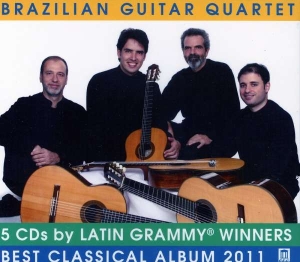 Brazilian Guitar Quartet - Box Set in der Gruppe CD / Klassiskt bei Bengans Skivbutik AB (5502993)
