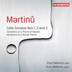 Martinu - Cello Sonatas in der Gruppe CD / Klassiskt bei Bengans Skivbutik AB (5503032)
