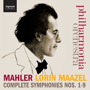 Philharmonia Orchestra Lorin Maaze - The Complete Symphonies Nos. 1-9 (1 in der Gruppe CD / Klassiskt bei Bengans Skivbutik AB (5503120)