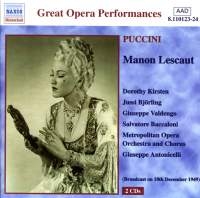 Puccini Giacomo - Manon Lescaut in der Gruppe CD / Klassiskt bei Bengans Skivbutik AB (5503129)