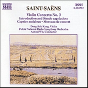 Saint-Saens Camille - Violin Concerto No 3 in der Gruppe CD bei Bengans Skivbutik AB (5503223)