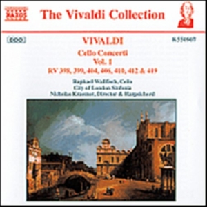 Vivaldi Antonio - Cello Concertos Vol 1 in der Gruppe CD / Klassiskt bei Bengans Skivbutik AB (5503224)
