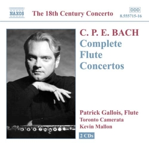 Bach Carl Philipp Emanuel - Complete Flute Convertos in der Gruppe CD / Klassiskt bei Bengans Skivbutik AB (5503272)