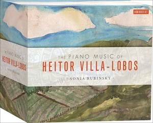 Villa-Lobos Heitor - The Piano Music Of Heitor Villa-Lob in der Gruppe CD / Klassiskt bei Bengans Skivbutik AB (5503277)