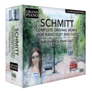 Invencia Piano Duo - Complete Original Works For Piano D in der Gruppe CD / Klassiskt bei Bengans Skivbutik AB (5503299)
