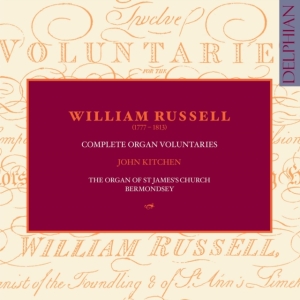 Russell Gillian Ward Russell Wil - William Russell: Complete Organ Vol in der Gruppe CD bei Bengans Skivbutik AB (5503314)