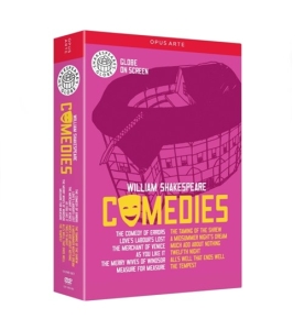 Shakespeare William - Shakespeare: Comedies (12 Dvd) in der Gruppe DVD & BLU-RAY bei Bengans Skivbutik AB (5503331)