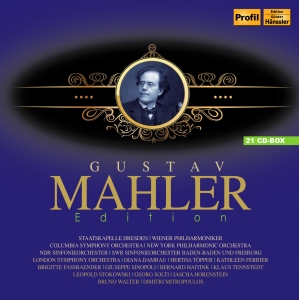 Mahler Gustav - Edition in der Gruppe CD / Klassiskt bei Bengans Skivbutik AB (5503445)