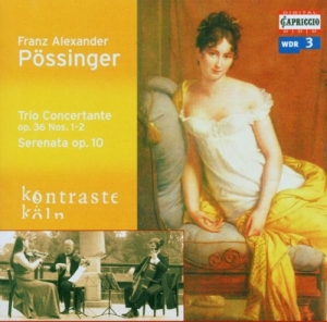 Pössinger Franz - Music For String Trio in der Gruppe CD bei Bengans Skivbutik AB (5503582)