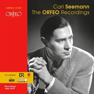 Various - Carl Seemann: The Orfeo Recordings in der Gruppe CD / Klassiskt bei Bengans Skivbutik AB (5503633)