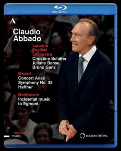 Mozart/Beethoven - Abbado Conducts (Bd) in der Gruppe DVD & BLU-RAY bei Bengans Skivbutik AB (5503669)