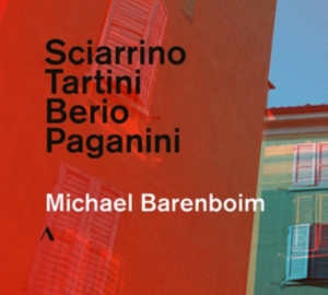 Berio Luciano Paganini Niccolò - Sciarrino, Tartini, Berio, Paganini in der Gruppe CD bei Bengans Skivbutik AB (5503691)