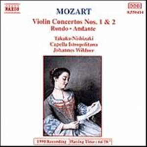 Mozart W A - Violin Concertos 1 & 2 in der Gruppe CD / Klassiskt bei Bengans Skivbutik AB (5503755)