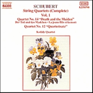 Schubert Franz - String Quartets Vol 1 in der Gruppe CD / Klassiskt bei Bengans Skivbutik AB (5503760)