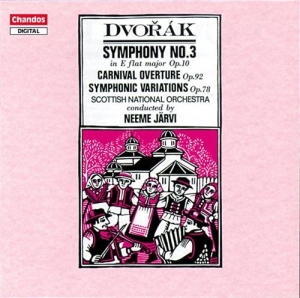 Dvorak - Symphony No. 3 in der Gruppe CD / Klassiskt bei Bengans Skivbutik AB (5503769)