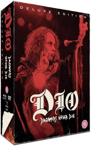 Dio - Dreamers Never Die (Limited Deluxe DVD+BD Box Set) in der Gruppe DVD & BLU-RAY bei Bengans Skivbutik AB (5505814)