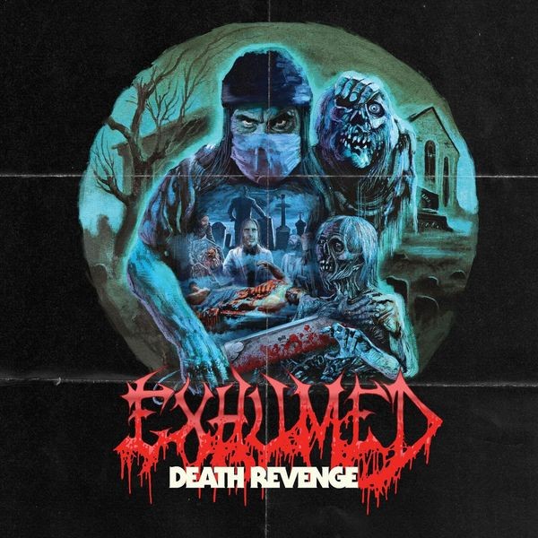 Exhumed - Death Revenge (Splatter Vinyl) in der Gruppe VINYL / Hårdrock bei Bengans Skivbutik AB (5505824)