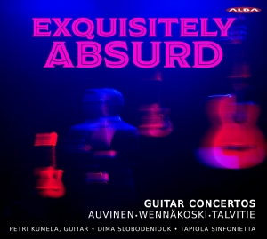 Kumela Petri Tapiola Sinfonietta - Equisitely Absurd - Guitar Concerto in der Gruppe CD bei Bengans Skivbutik AB (5505869)
