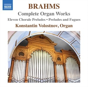 Brahms Johannes - Complete Organ Works in der Gruppe CD bei Bengans Skivbutik AB (5506098)