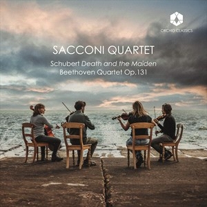 Sacconi Quartet - Schubert: Death And The Maiden / Beethoven: Quartet, Op. 131 in der Gruppe CD / Klassiskt bei Bengans Skivbutik AB (5506121)