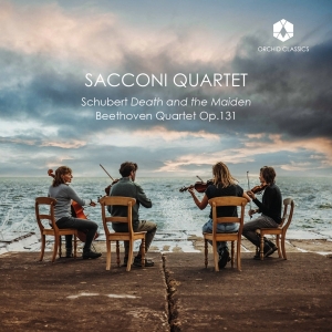 Sacconi Quartet - Schubert: Death And The Maiden / Beethoven: Quartet, Op. 131 in der Gruppe CD bei Bengans Skivbutik AB (5506121)