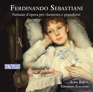 Sebastiani Ferdinando - Fantasie D'opera Per Clarinetto E P in der Gruppe CD bei Bengans Skivbutik AB (5506135)