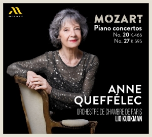 Anne Queffelec - Mozart Klavierkonzerte Kv 466 & 595 in der Gruppe CD / Klassiskt bei Bengans Skivbutik AB (5506487)