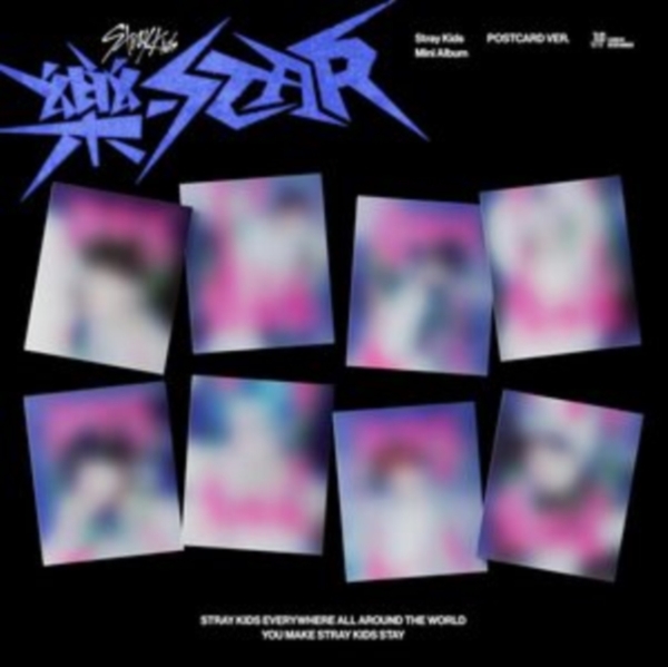 Stray Kids - Star (Postcard Random Ver) in der Gruppe CD / Bestseller bei Bengans Skivbutik AB (5506625)