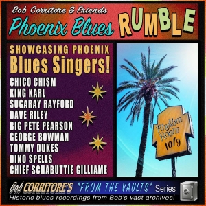 Corritore Bob & Friends - Phoenix Blues Rumble in der Gruppe CD / Blues bei Bengans Skivbutik AB (5506696)