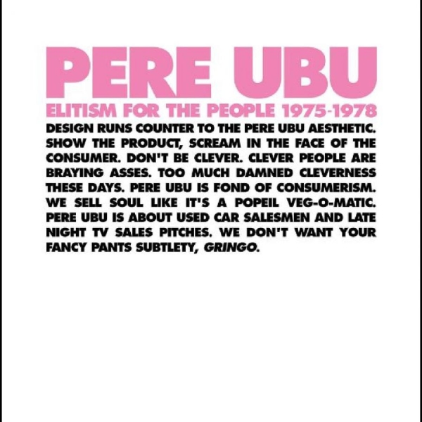 Pere Ubu - Elitism For The People: 1975-1978 in der Gruppe CD / Bestseller bei Bengans Skivbutik AB (5506724)