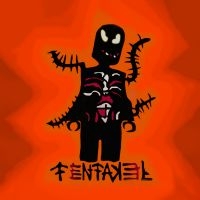 Tentakel - Forest Flanger (Orange Vinyl) in der Gruppe VINYL / Hårdrock,Pop-Rock,Svensk Folkmusik bei Bengans Skivbutik AB (5506848)