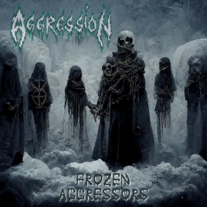 Aggression - Frozen Aggressors (Digipack) in der Gruppe CD / Hårdrock bei Bengans Skivbutik AB (5506985)